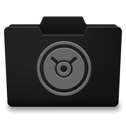 Black Grey Sounds Icon 256x256 png